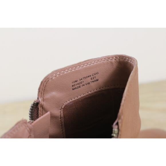 Frye Boots Womens 10M Brown Leather Judith Ankle Bootie Shoes - Picture 8 of 12